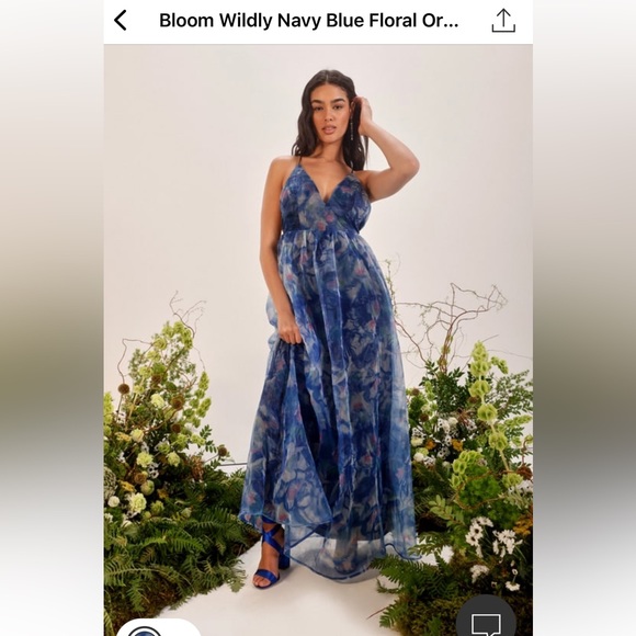 Brand new with tags Lulu’s Bloom Wildly Dress - Picture 2 of 7